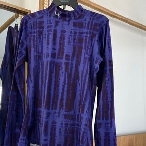 Under Armour Vibrant Purple Patterned Shirt